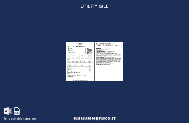 modello di pagine di parole della bolletta delle utenze India Gail Gas Limited i